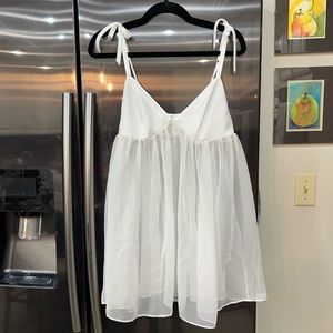 Victoria’s Secret Vintage Women’s White Slip Dress Lingerie Chemise